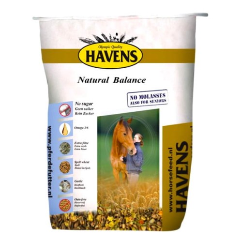 HAVENS Natural Balance 17,5kg musli bez cukru z kwasami omega