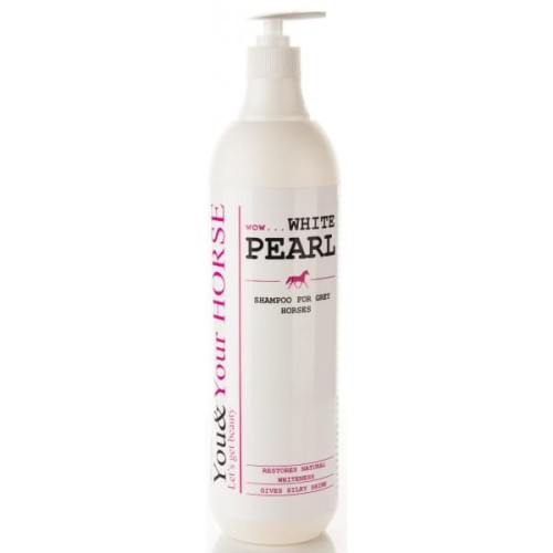 White Pearl 500ml - szampon dla koni o jasnej sierści