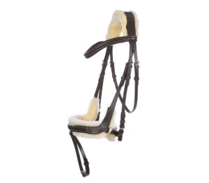 Ogłowie "Ivy Lambskin" 