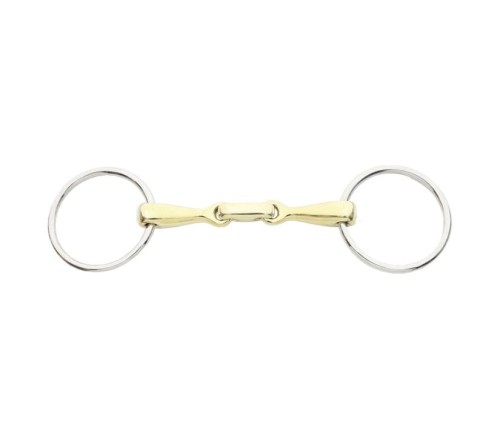  Wędzidło "KavalBit" podwójnie łamane 16 mm