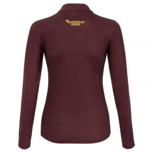 Koszulka polo z długim rękawem EQ.QUEEN Aria