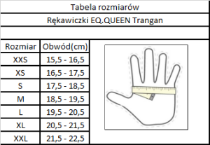  Rękawiczki EQ.QUEEN Trangan