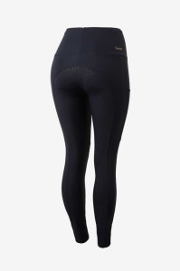 Legginsy damskie funkcjonalne  Mathilde z pełnym lejem silikonowym