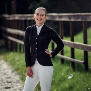 Frak damski konkursowy z siateczki Gabrielle