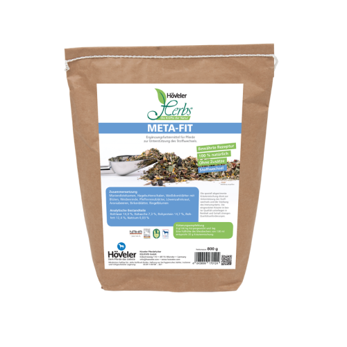 Hoveler HERBS META-FIT 0,8kg zioła wspierające metabolizm