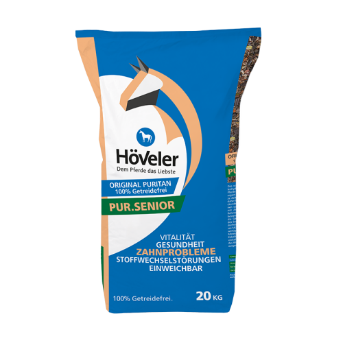 HOVELER Orginal PUR.SENIOR  20kg musli dla seniorów