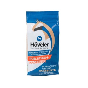 HOVELER ORGINAL PUR.STIXX - HAGEBUTTE 1kg cukierki o smaku dzikiej róży