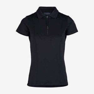 Koszulka damska polo Claudine z krótkim rękawem 