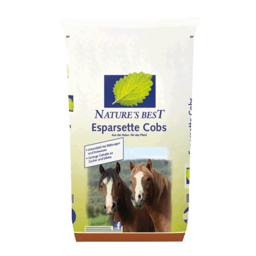 Nature's Best Esparsette Cobs 18kg esparceta granulowana, trawokulki
