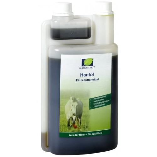Nature's Best Hanföl Ol 1l olej z konopii dla koni