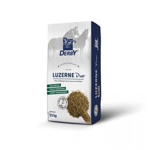 DERBY Luzerne Pur 15kg sieczka z lucerny dla koni