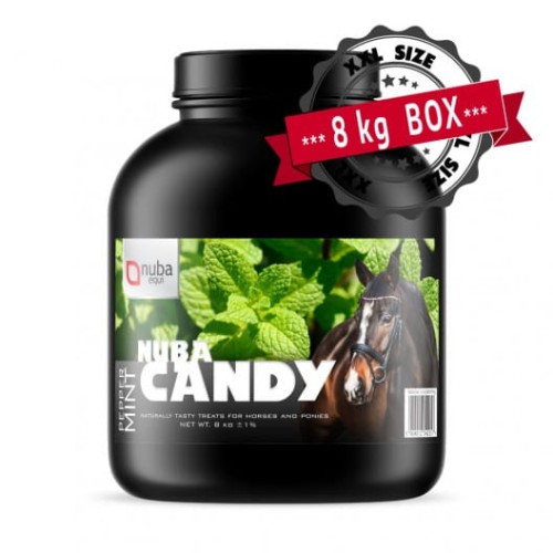 NUBA EQUI Candy Pepper Mint 8kg smakołyki dla koni o smaku miętowym  