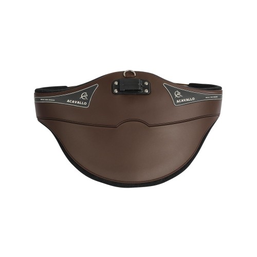 Popręg ACAVALLO z fartuchem "Gel & PVC Studguard"