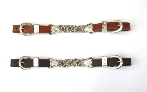Pasek do wędzidła SHOW zdobione okucia