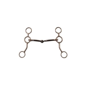 Wędzidło westernowe z czankami  SHORT