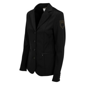 Frak konkursowy damski z wyszywanym logo Equestro