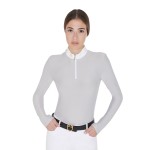 Bluzka damska LONG SLEEVED POLO SHIRT 