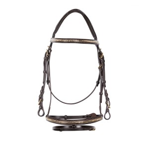 Ogłowie klasyczne CLINCHER LEATHER