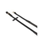 Wodze klasyczne GUMOWO-SKÓRZANE Equestro