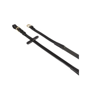 Wodze klasyczne GUMOWO-SKÓRZANE Equestro