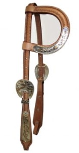 Ogłowie westernowe na jedno ucho