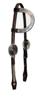 Ogłowie westernowe na jedno ucho