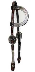 Ogłowie westernowe na jedno ucho