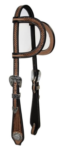 Ogłowie westernowe na dwa ucha