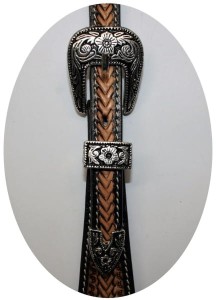 Ogłowie westernowe na dwa ucha