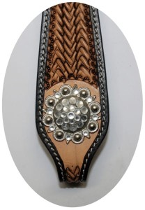 Ogłowie westernowe na dwa ucha