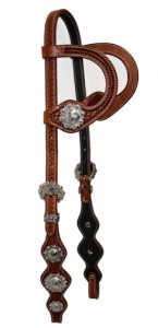 Ogłowie westernowe na dwa ucha