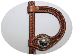 Ogłowie westernowe na dwa ucha