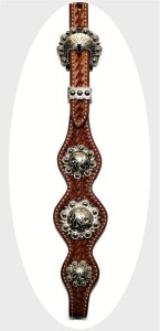 Ogłowie westernowe na dwa ucha