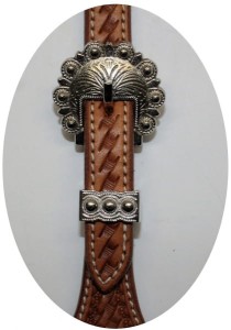 Ogłowie westernowe na dwa ucha