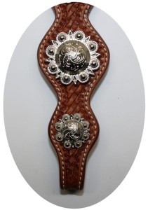 Ogłowie westernowe na dwa ucha