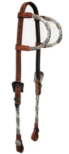 Ogłowie westernowe na dwa ucha