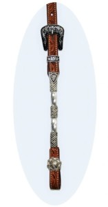 Ogłowie westernowe na dwa ucha