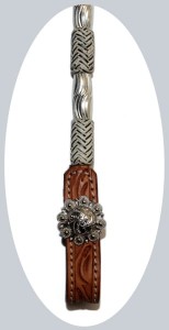 Ogłowie westernowe na dwa ucha