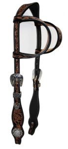 Ogłowie westernowe na dwa ucha