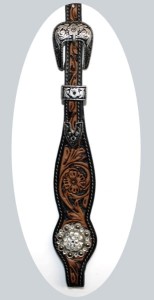 Ogłowie westernowe na dwa ucha