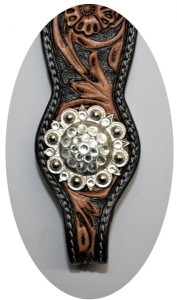 Ogłowie westernowe na dwa ucha