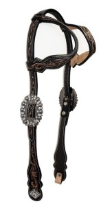 Ogłowie westernowe na dwa ucha