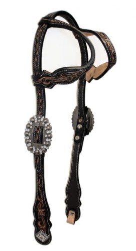 Ogłowie westernowe na dwa ucha