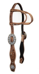 Ogłowie westernowe na dwa ucha