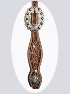 Ogłowie westernowe na dwa ucha