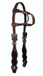 Ogłowie westernowe na dwa ucha