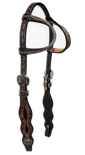 Ogłowie westernowe na dwa ucha