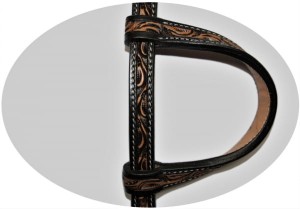 Ogłowie westernowe na dwa ucha