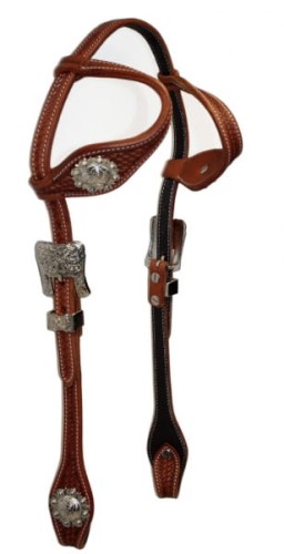 Ogłowie westernowe na dwa ucha