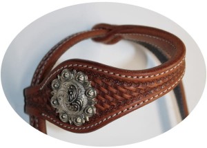 Ogłowie westernowe na dwa ucha